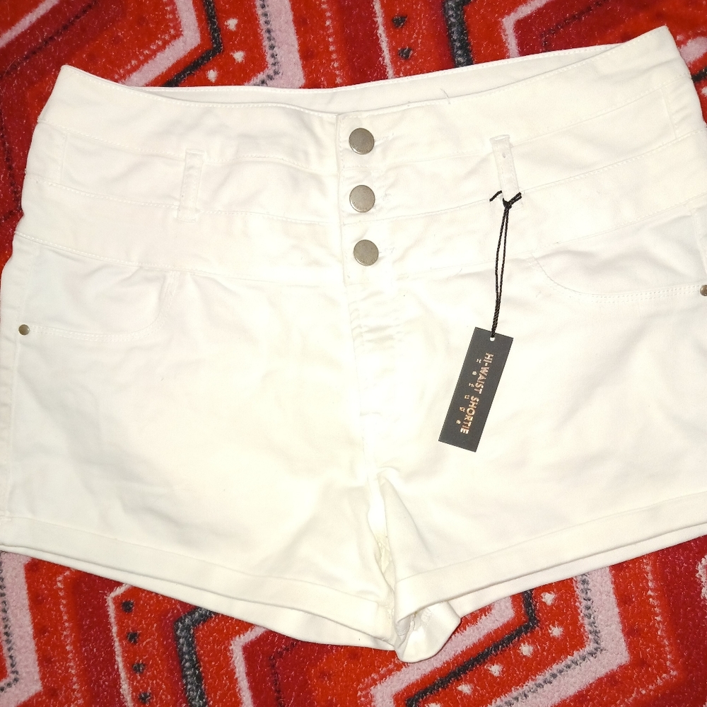High waist shorts